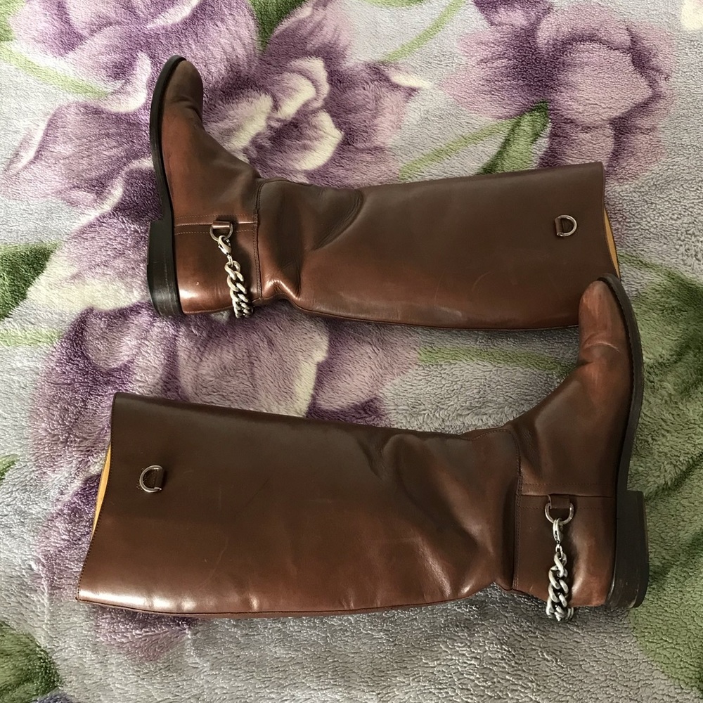 Hugo Boss Women’s Leather Riding Boots - Picture 11 of 11